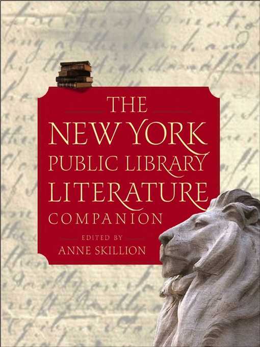 Cover image for The New York Public Library Literature Companion